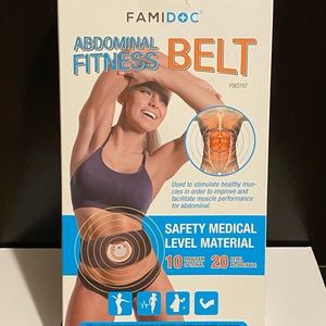 Abdominal fitness belt
